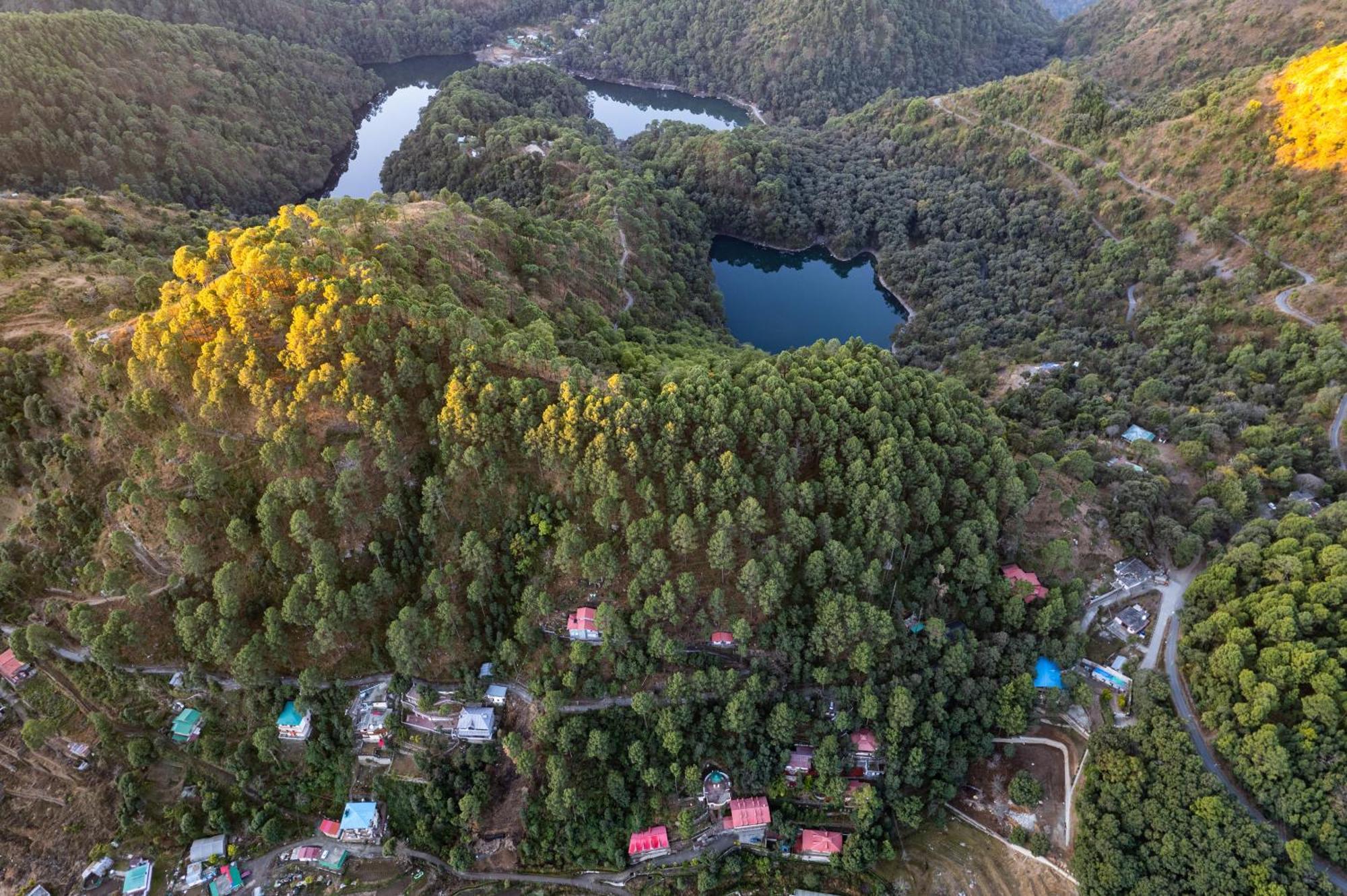 The Canadian Woods Resort Nainital Bagian luar foto